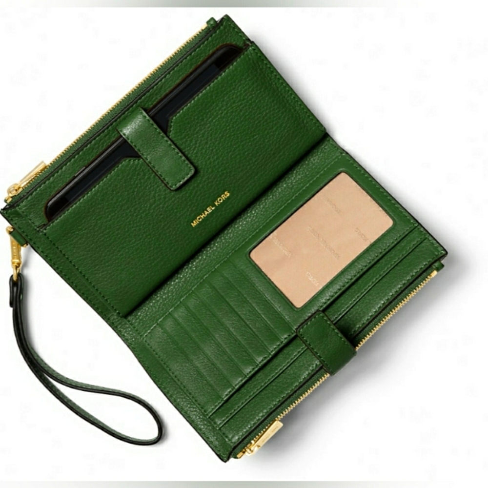 Michael Kors Mk Designer Adele Forrest Green Wris… - image 2